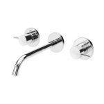 Bruma Leaf2 Bateria umywalkowa podtynkowa 200 mm Chrom 1670118CR