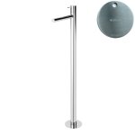 Bruma Leaf2 Bateria umywalkowa wolnostojąca Satinox 1679402ST