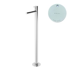 Bruma Leaf2 Bateria umywalkowa wolnostojąca Pure White 1679402PW