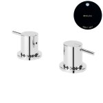 Bruma Leaf2 Bateria umywalkowa nablatowa Night Sky 1679602NS