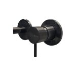   Bruma Leaf2 Bateria umywalkowa podtynkowa 150 mm Gunmetal PVD 1670122GM W MAGAZYNIE!!