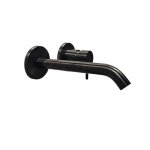   Bruma Leaf2 Bateria umywalkowa podtynkowa 200 mm Gunmetal PVD 1670121GM W MAGAZYNIE!!