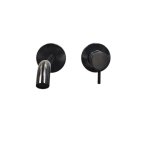   Bruma Leaf2 Bateria umywalkowa podtynkowa 200 mm Gunmetal PVD 1670121GM W MAGAZYNIE!!