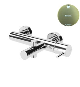 Bruma Leaf2 Bateria wannowo-natryskowa ścienna Sunrise 1670302SR