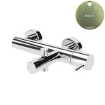 Bruma Leaf2 Bateria wannowo-natryskowa ścienna Sunrise 1670302SR