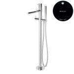 Bruma Leaf2 Bateria wannowo-natryskowa wolnostojąca Night Sky 1679802NS