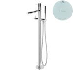 Bruma Leaf2 Bateria wannowo-natryskowa wolnostojąca Pure White 1679802PW