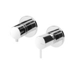 Bruma Leaf2 Bateria wannowo-natryskowa podtynkowa z 3-drożna Chrom 1673124CR