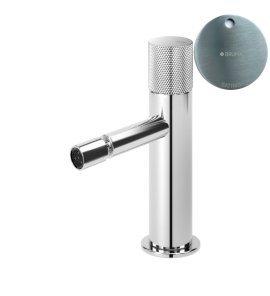 Bruma Leaf3 Bateria bidetowa jednootworowa bez korka Satinox 1671004ST