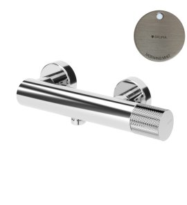 Bruma Leaf3 Bateria prysznicowa naścienna Morning Mist 1673122MM