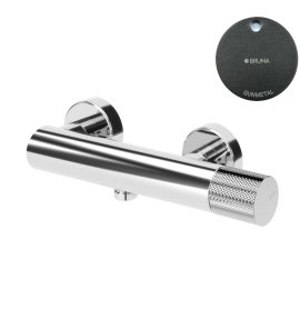 Bruma Leaf3 Bateria prysznicowa naścienna Gunmetal 1673122MG