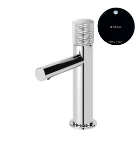 Bruma Leaf3 Bateria umywalkowa jednootworowa bez korka Night Sky 1670009NS