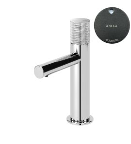 Bruma Leaf3 Bateria umywalkowa jednootworowa bez korka Gunmetal 1670009MG