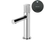 Bruma Leaf3 Bateria umywalkowa jednootworowa bez korka Gunmetal 1670009MG