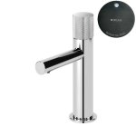 Bruma Leaf3 Bateria umywalkowa jednootworowa bez korka Gunmetal PVD 1670009GM