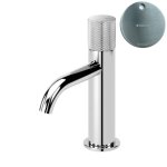 Bruma Leaf3 Bateria umywalkowa jednootworowa bez korka Satinox 1670013ST