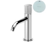 Bruma Leaf3 Bateria umywalkowa jednootworowa bez korka Pure White 1670013PW