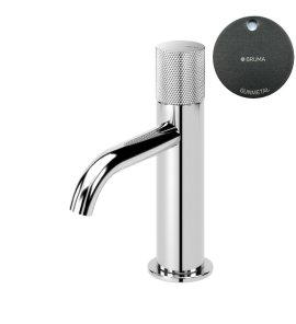 Bruma Leaf3 Bateria umywalkowa jednootworowa bez korka Gunmetal 1670013MG