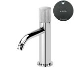 Bruma Leaf3 Bateria umywalkowa jednootworowa bez korka Gunmetal 1670013MG