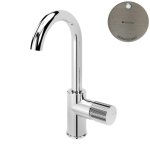 Bruma Leaf3 Bateria umywalkowa jednootworowa bez korka Morning Mist 1670015MM