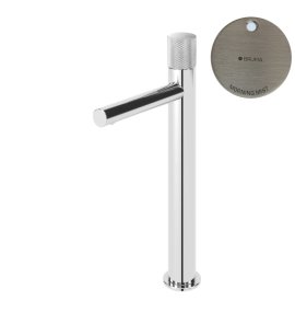 Bruma Leaf3 Bateria umywalkowa jednootworowa bez korka Morning Mist 1670018MM