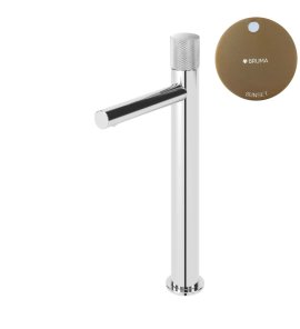 Bruma Leaf3 Bateria umywalkowa jednootworowa bez korka Sunset 1670018SS