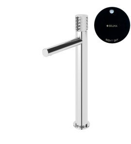 Bruma Leaf4 Bateria umywalkowa jednootworowa bez korka Night Sky 1670019NS