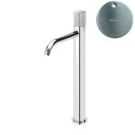 Bruma Leaf3 Bateria umywalkowa jednootworowa bez korka Satinox 1670022ST