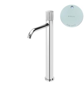 Bruma Leaf3 Bateria umywalkowa jednootworowa bez korka Pure White 1670022PW