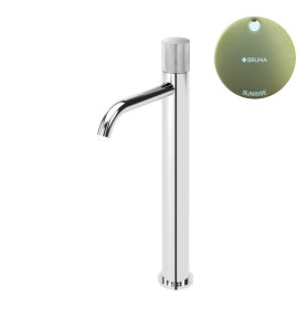 Bruma Leaf3 Bateria umywalkowa jednootworowa bez korka Sunrise 1670022SR