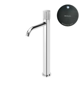 Bruma Leaf3 Bateria umywalkowa jednootworowa bez korka Gunmetal PVD 1670022GM