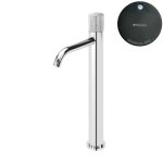 Bruma Leaf3 Bateria umywalkowa jednootworowa bez korka Gunmetal PVD 1670022GM