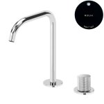 Bruma Leaf3 Bateria umywalkowa 2-otworowa bez korka, montowana na blacie Nighy Sky 1670026NS