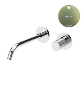 Bruma Leaf3 Bateria umywalkowa podtynkowa 200 mm Sunrise 1670123SR