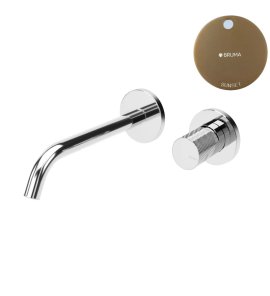 Bruma Leaf3 Bateria umywalkowa podtynkowa 200 mm Sunset 1670123SS