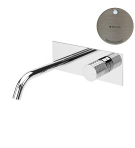 Bruma Leaf3 Bateria umywalkowa podtynkowa 200 mm Morning Mist 1670132MM