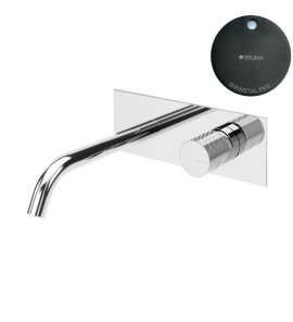 Bruma Leaf3 Bateria umywalkowa podtynkowa 200 mm Gunmetal PVD 1670132GM