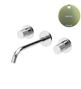 Bruma Leaf3 Bateria umywalkowa podtynkowa 200 mm Sunrise 1670115SR