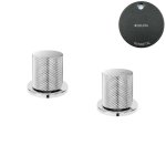 Bruma Leaf3 Bateria umywalkowa nablatowa Gunmetal 1670036MG