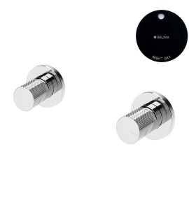 Bruma Leaf3 Bateria umywalkowa podtynkowa Night Sky 1673102NS