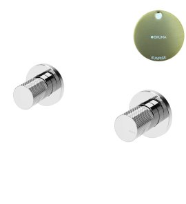 Bruma Leaf3 Bateria umywalkowa podtynkowa Sunrise 1673102SR