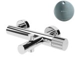 Bruma Leaf3 Bateria wannowo-natryskowa ścienna Satinox 1672100ST