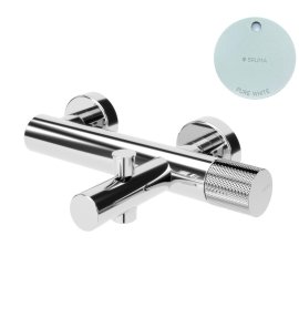 Bruma Leaf3 Bateria wannowo-natryskowa ścienna Pure White 1672100PW