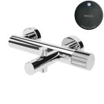 Bruma Leaf3 Bateria wannowo-natryskowa ścienna Gunmetal PVD 1672100GM