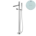 Bruma Leaf3 Bateria wannowo-natryskowa wolnostojąca Pure White 1672200PW