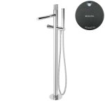 Bruma Leaf3 Bateria wannowo-natryskowa wolnostojąca Gunmetal 1672200MG