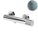 Bruma Leaf4 Bateria prysznicowa naścienna Satinox 1673125ST