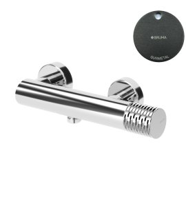 Bruma Leaf4 Bateria prysznicowa naścienna Gunmetal 1673125MG