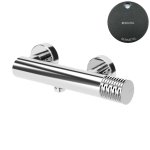 Bruma Leaf4 Bateria prysznicowa naścienna Gunmetal 1673125MG