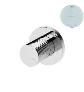 Bruma Leaf4 Bateria prysznicowa podtynkowa Pure White 1673105PW